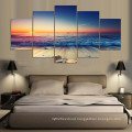 5 Panels The Seaview Modern Home Wall Decor Painting Canvas Art HD Print Painting Canvas Wall Picture for Home Decor Mc-162